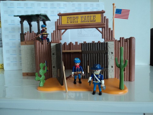 Playmobil vintage western - vintage, fort