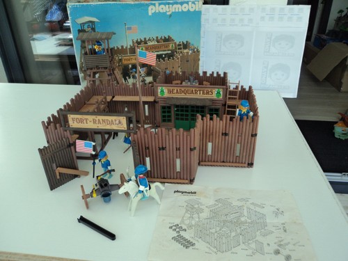 Playmobil vintage fort - playmobil,